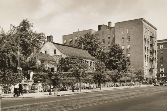Wurts Brothers, Dyckman House after restoration, 1942. (Courtesy Museum of the City of New York)
