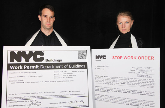 Best Duo/Couple Costume “Permitted and Unpermitted” Adam Frampton and Karolina Czeczek – ONLY IF (Yuko Torihara/Storefront for Art and Architecture)