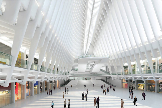 The Oculus (Courtesy Santiago Calatrava)