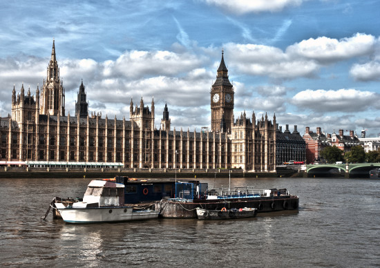 Houses of Parliament from across the Thames ( / Flickr )