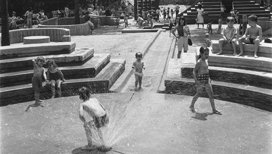 The playground in 1967 (Courtesy NYC Parks Photo Archive)
