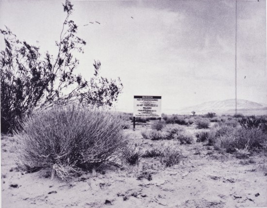 Ed Ruscha's Desert Gravure, 2006. (Ed Ruscha)