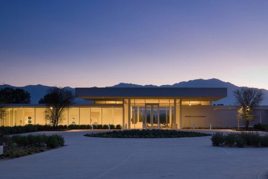 The Sunnylands Visitors Center in Palm Springs designed by Frederick Fisher. (Courtesy Palm Springs Modernism Week)