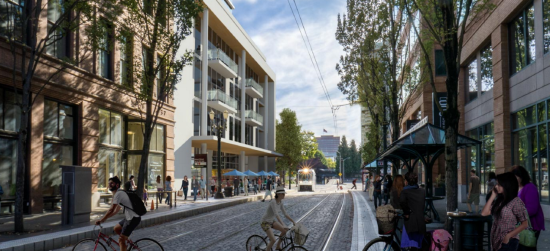 Future possibilities of SW 1st and Oak (Downtown Development Group)