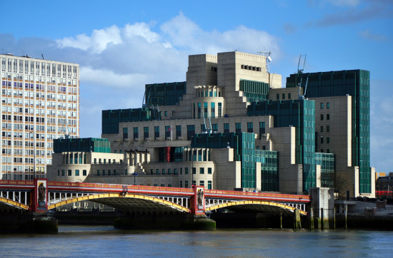 Secret Intelligence Service's postmodern building at Vauxhall Cross. SIS is sometimes known as MI6 (George Rex / Flickr)