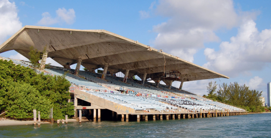 The Miami Marine Stadium. (Courtesy Rick Bravo/National Trust for Historic Preservation)