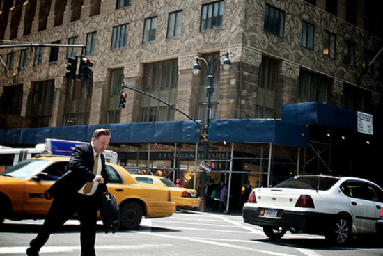 Is jaywalking a crime, or criminalized? (Andy Cross / Flickr)