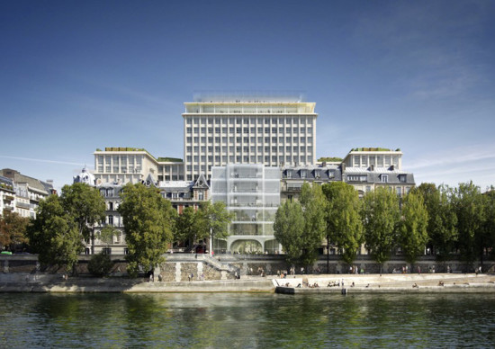 Morland, in the 4th arrondissement of Paris (Courtesy David Chipperfield Architects)