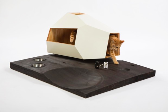 Animal Architecture - Cat House by Knowhow Shop, Meghan Bob: Architects for Animals, via CityLab
