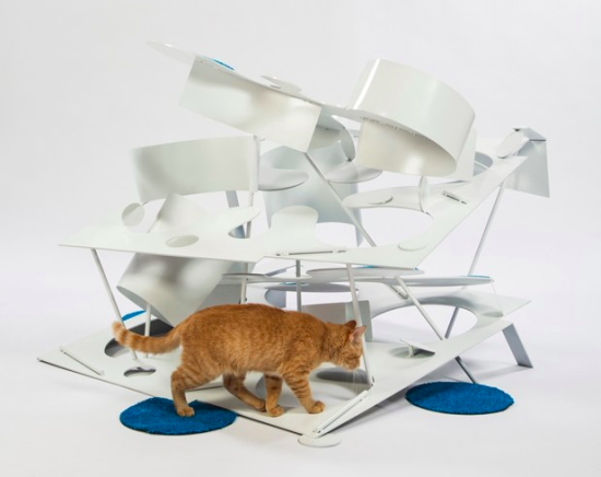 Animal Architecture - Cat House by Lehrer Architects, Meghan Bob: Architects for Animals, via CityLab