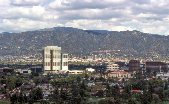View of Downtown Burbank (Via Flickr User)