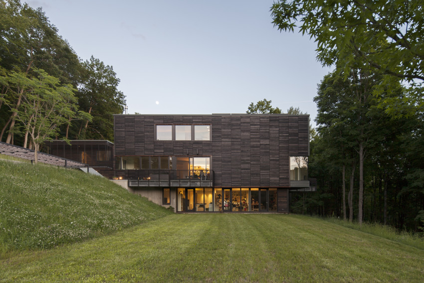 Red Rock House in Red Rock, NY (Jane Messinger ©Anmahian Winton Architects)