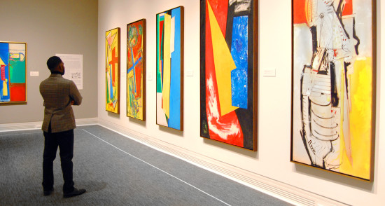Walls of Color: The Murals of Hans Hofmann at the Ackland Art Museum, UNC-Chapel Hill. (Emily Bowles)