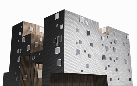An supportive housing proposal by Lorcan O'Herlihy Architects