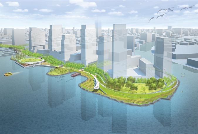 Plan for Hunter's Point South in Long Island City.