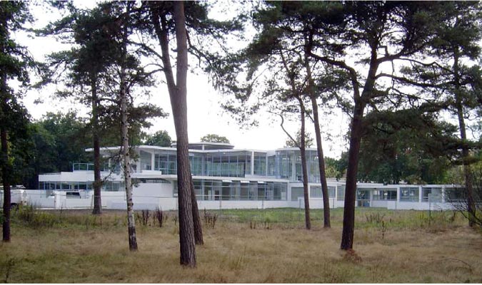 Zonnestraal Sanatorium in Hilversum.