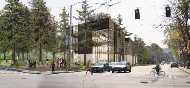 A rendering of the New Burke Museum. (Courtesy Olson Kundig)