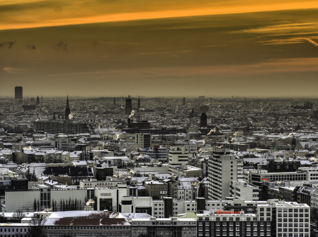 Image of Berlin at dusk