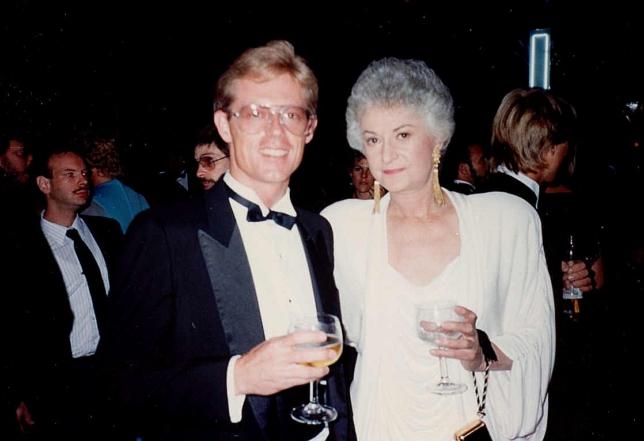 Bea Arthur at the 1987 Emmy Awards. (Alan Light / Flickr)