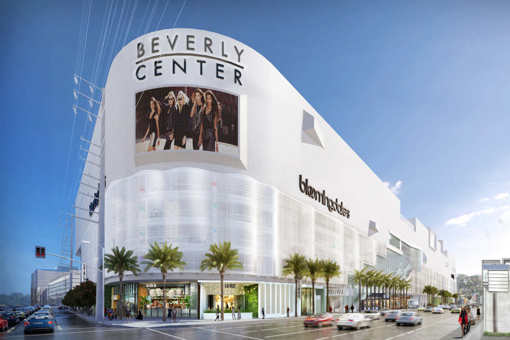Multiple Floors Inside Beverly Center the High-end Shopping Mall