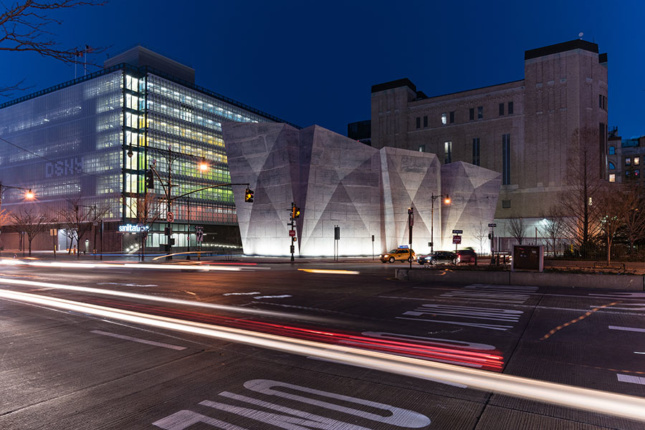 Dattner and WXY's Spring Street Salt Shed, one of hundreds of civic projects built through the DDC's Design and Construction Excellence 2.0 program. (Image via Field Condition)