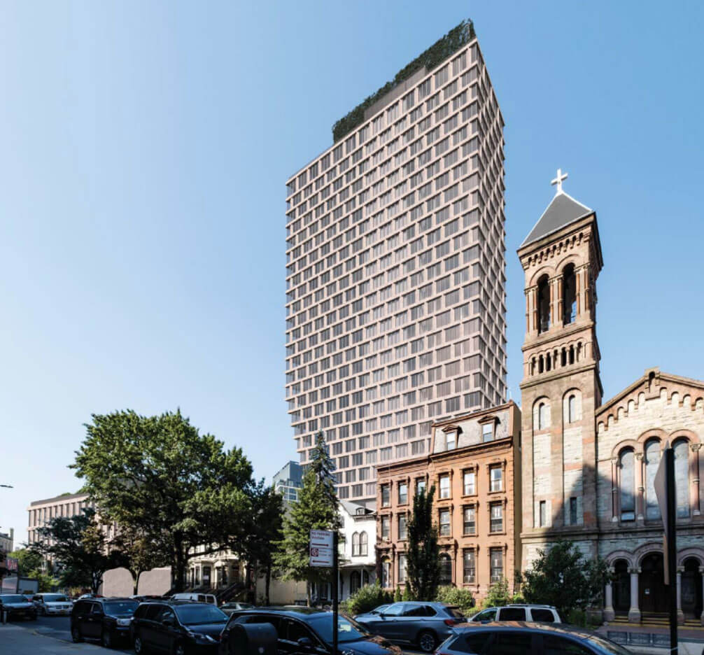 Morris Adjmi-designed tower revealed for Brooklyn’s Clinton Hill