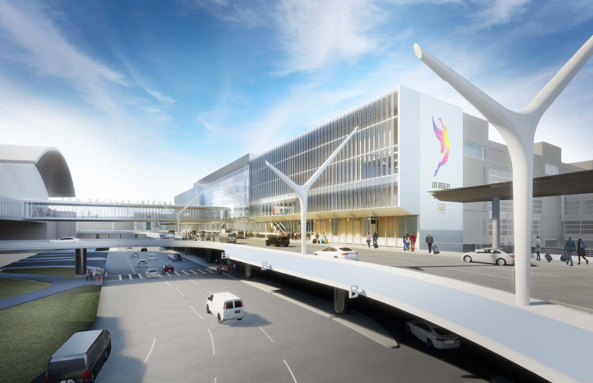 LAX’s elevated rail moves forward with funding for three stations (Courtesy Los Angeles World Airports)