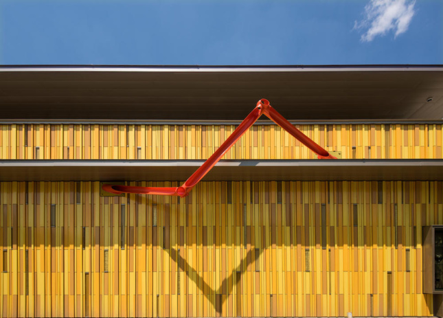 Kirkland Museum of Fine & Decorative Art with its golden terra-cotta facade.