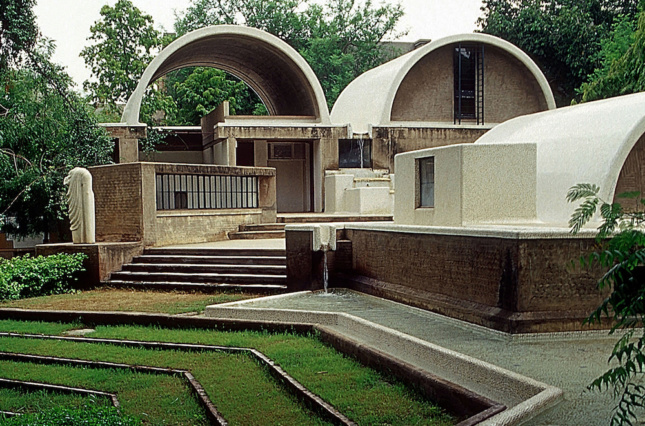 Sangath, Doshi's architecture studio (Courtesy VSF)