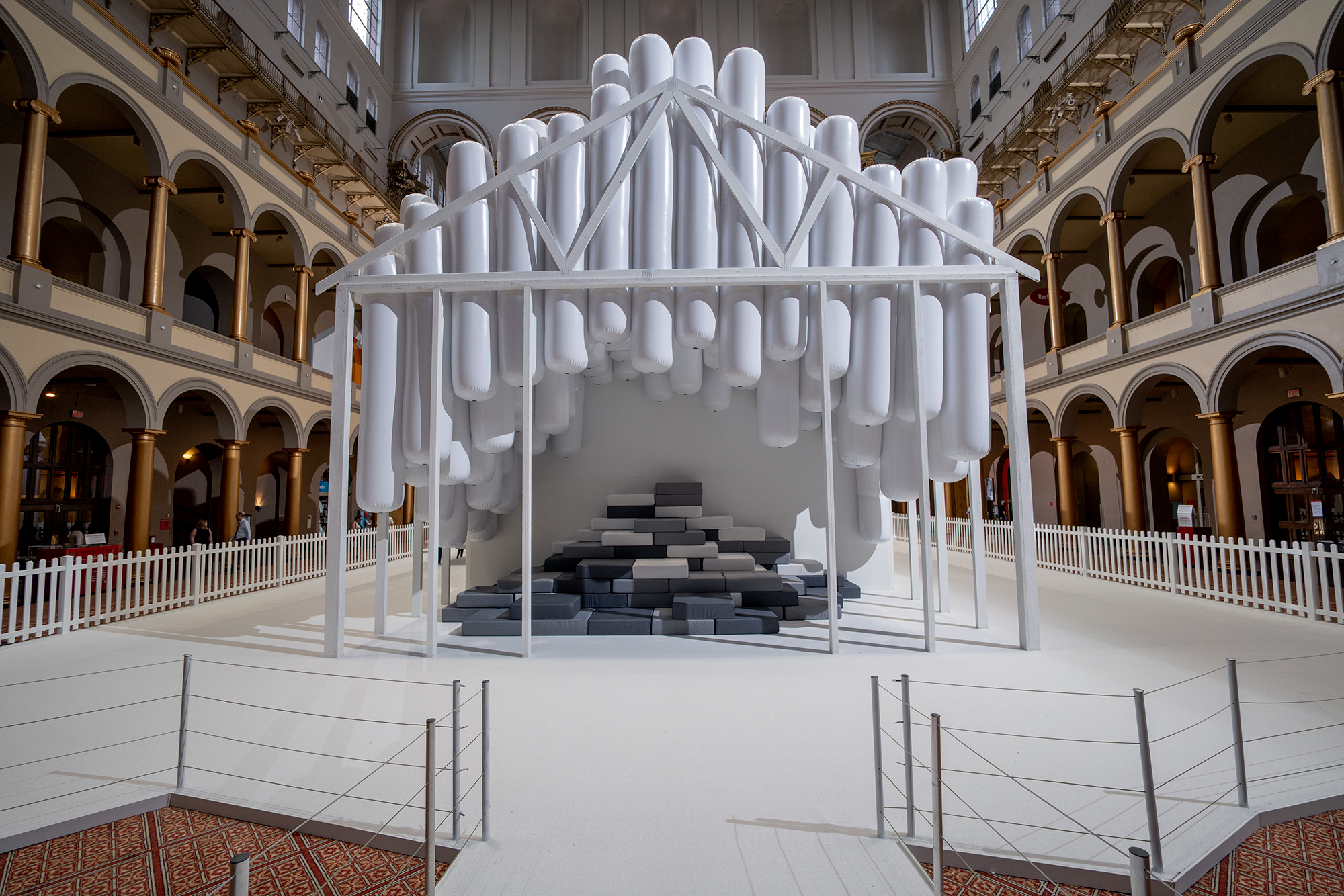 Snarkitecture's 'Fun House' at the National Building Museum
