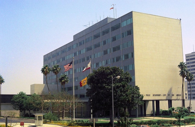 Photo of the former LAPD headquarters