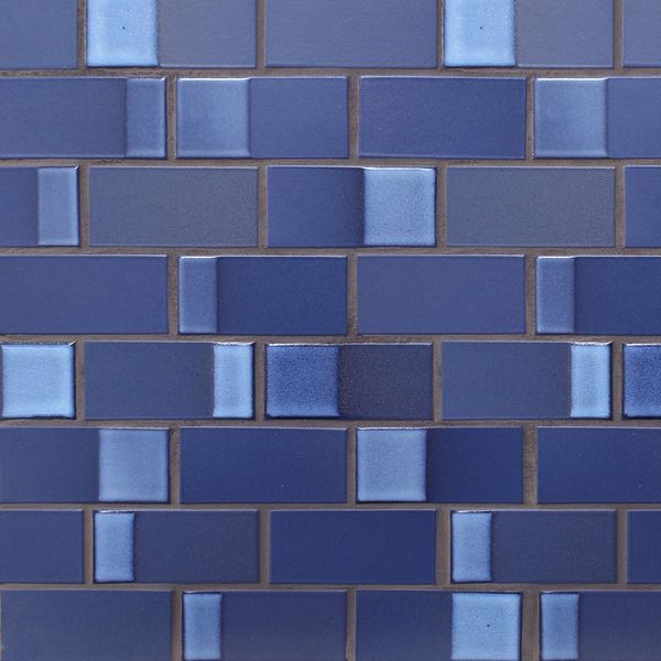 Photo of glazed ceramic tiles