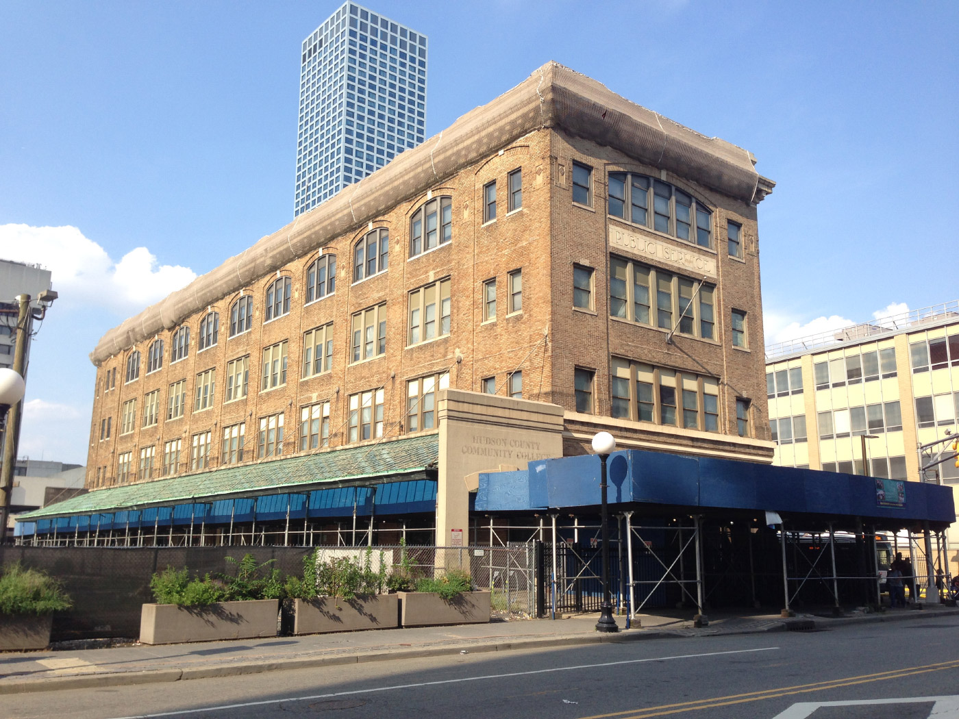 Photo of the Pathside Building in Jersey City, future home of the Jersey City Museum