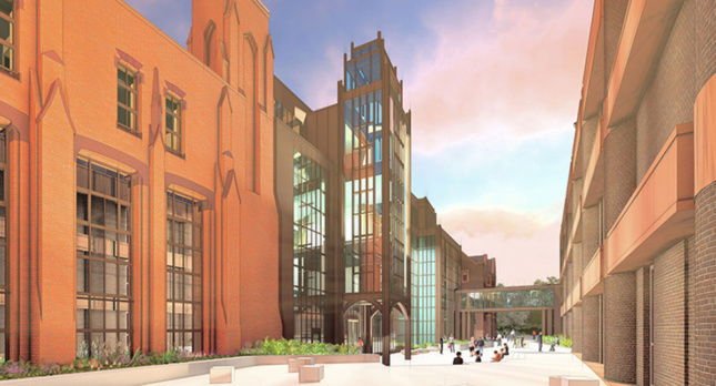 Rendering for the Peabody Museum of Natural History renovation