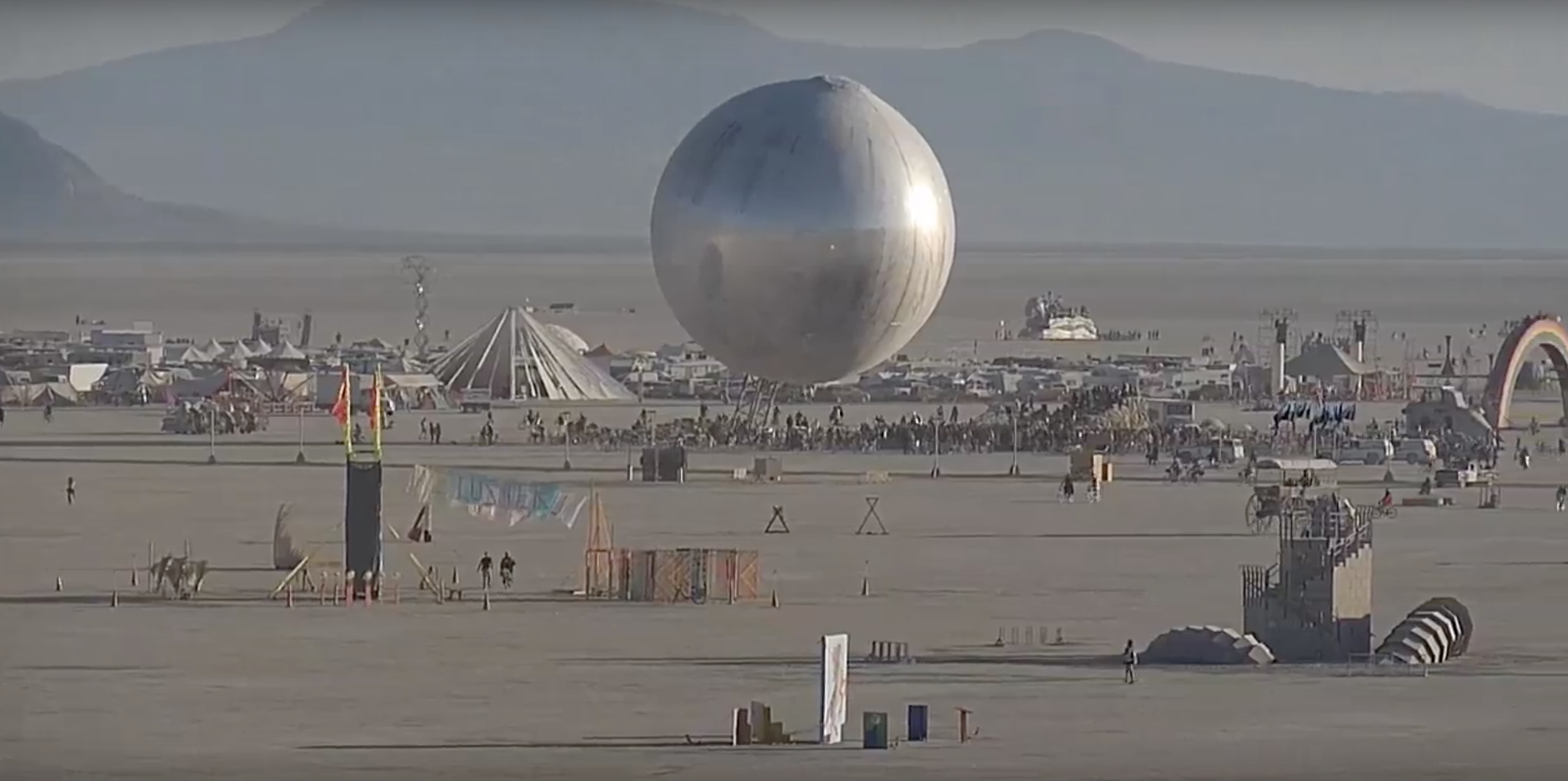Photo of The ORB at Burning Man