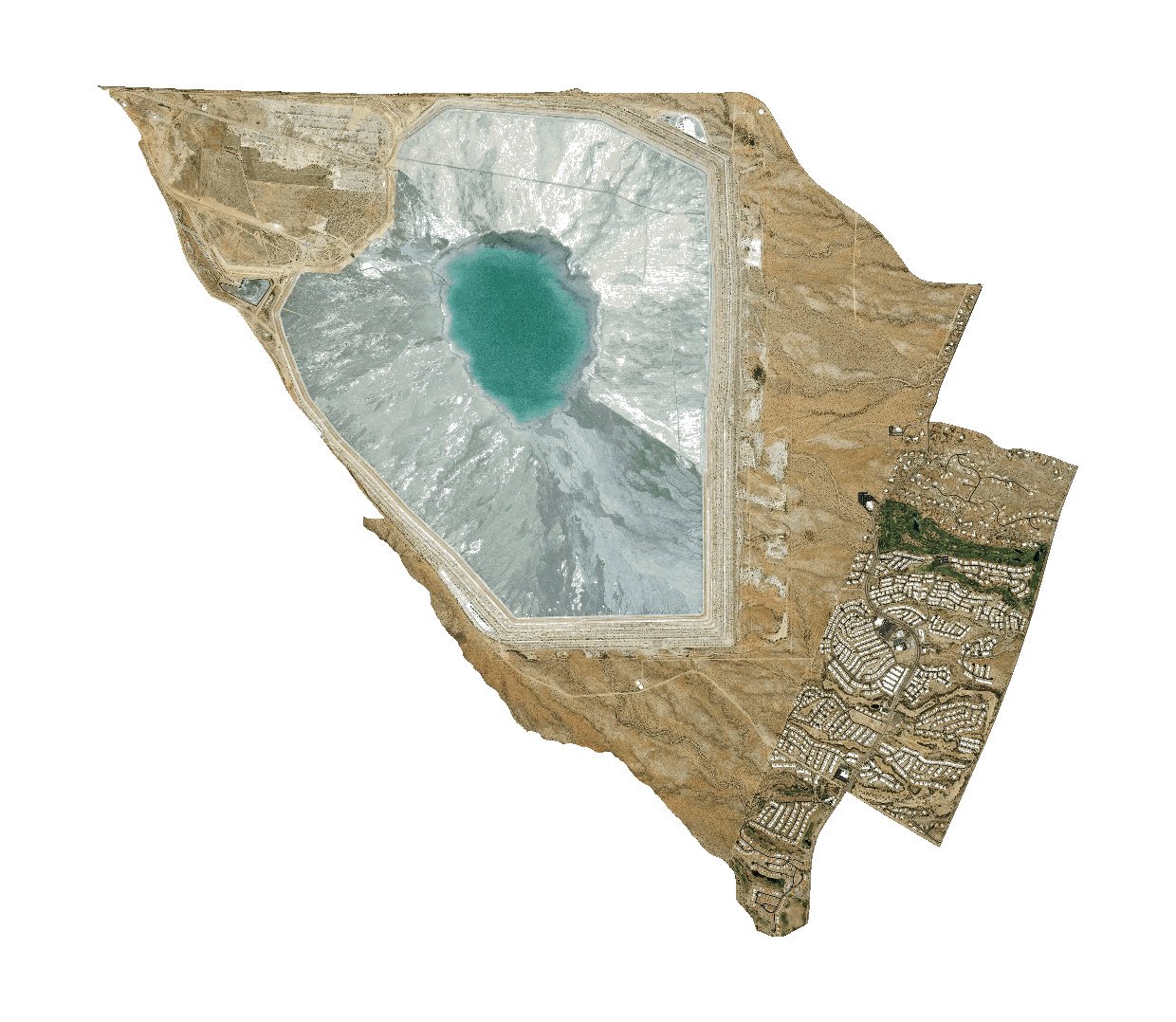 Satellite photo of Census Tract 43.28, Pima County, Arizona