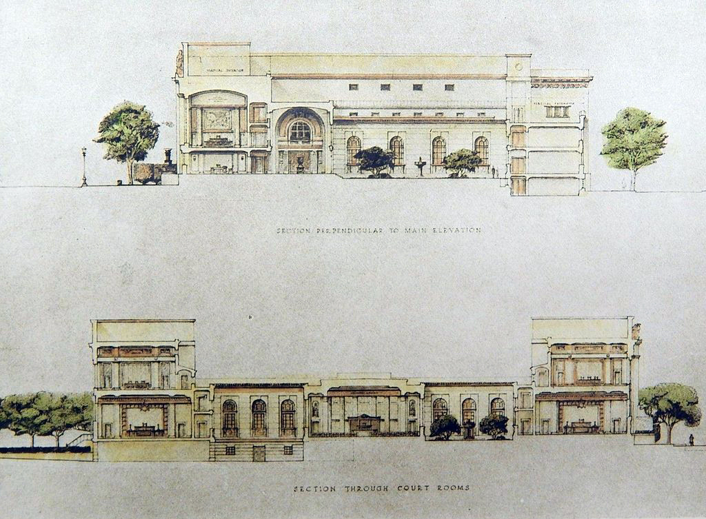 Sections for Hartford County Building