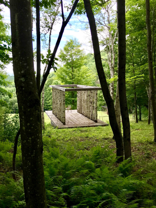 2013's minimal Birch Pavilion
