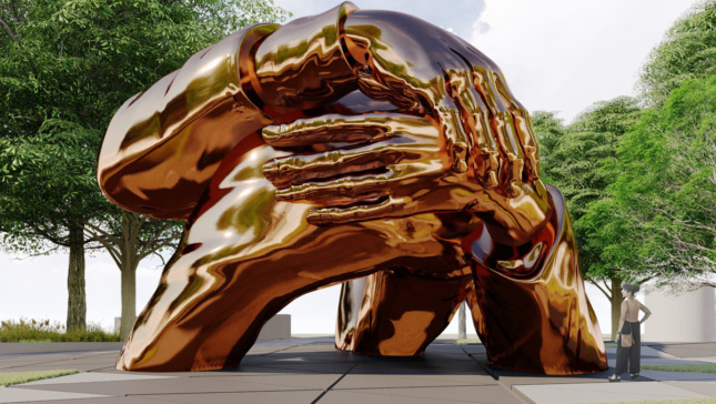 The Embrace by Hank Willis Thomas with MASS Design Group 