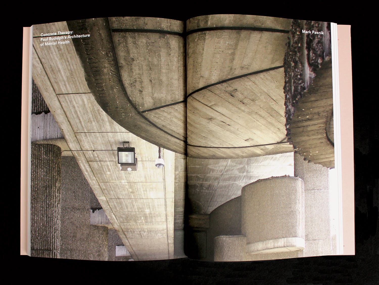 An interior spread from Harvard Design Magazine number 36, 