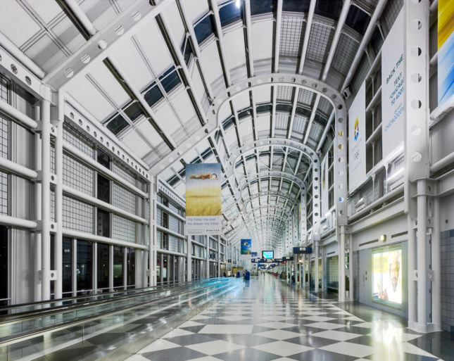 O'Hare International Airport Terminal 1 by Helmut Jahn