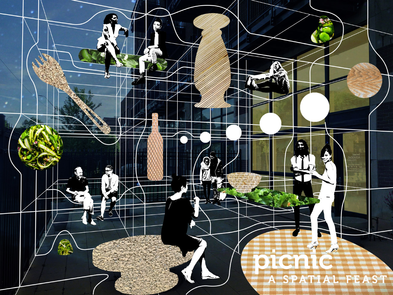 Graphic for Picnic curated by Detroit’s Campo Studio