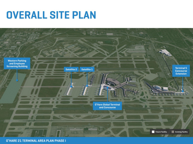 Site Plan for O'Hare 21