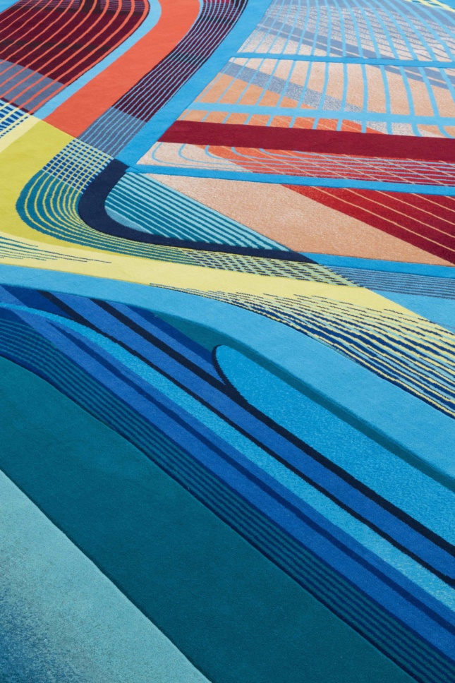Zaha Hadid carpet collection