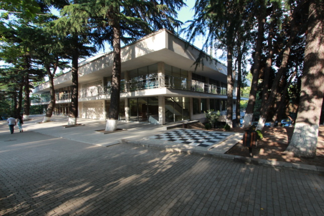 Chess Palace and Alpine Club by Vladimir Aleksi-Meskhishvili and Germane Gudushauri in Tbilisi, Georgia