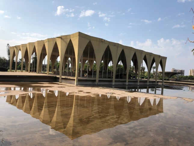 Rashid Karami International Fairground by Oscar Niemeyer in Tripoli, Lebanon