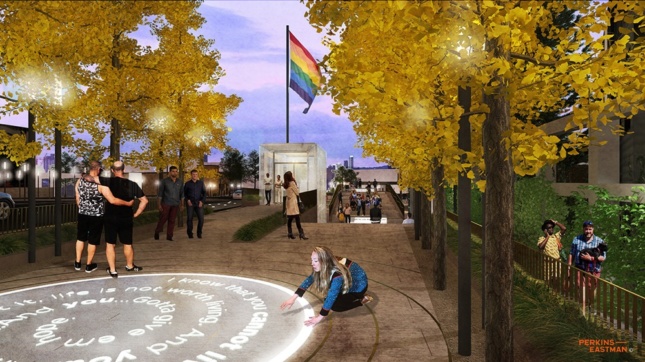 The Proposed Harvey Milk Plaza.