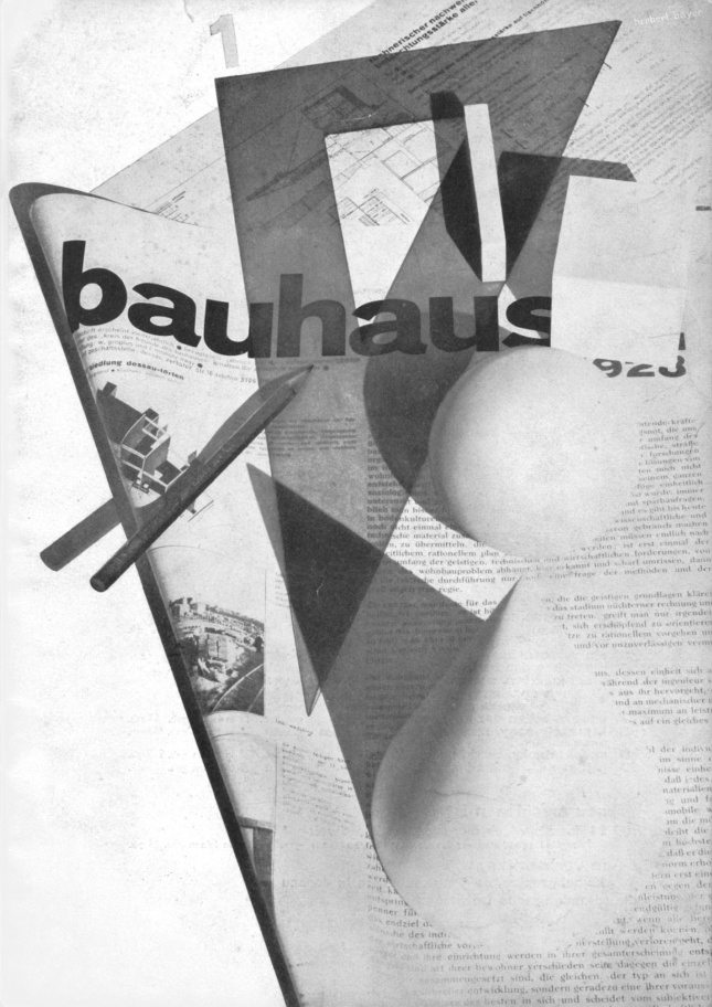 Cover of bauhaus. zeitschrift für gestaltung, issue 1, 1928