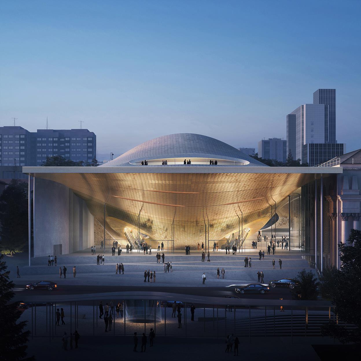 The Philharmonic Concert Hall will be built in the Russian city of Yekaterinburg, Courtesy VA