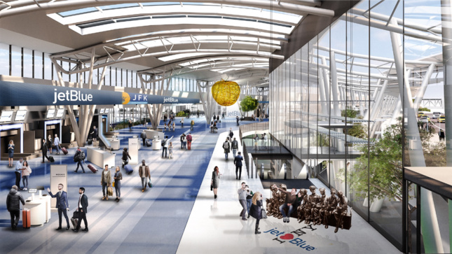 Rendering of the Vision Plan for the John F. Kennedy International Airport
